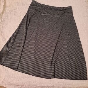 TRANQUILTY Striped Skirt Size S